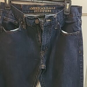 American Eagle Outfitters Men's Deep Indigo Slim Jeans